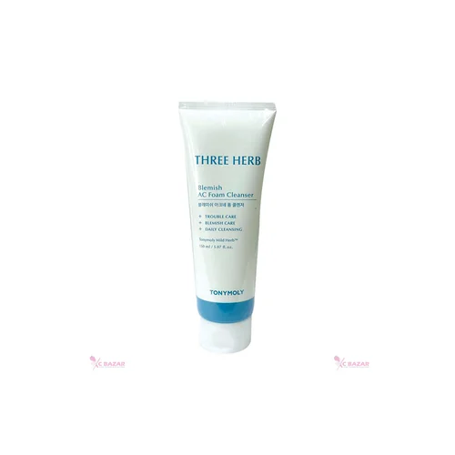Tonymoly Three Herb Blemish AC Foam Cleanser 150 ml