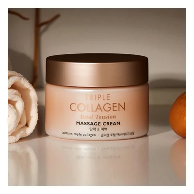 Tonymoly Triple Collagen Total Tension Massage Cream - 200ml