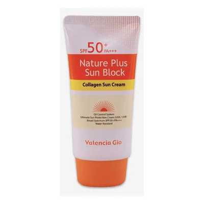 Valencia Gio Nature Plus Sun Block Collagen Sun Cream (SPF 50+/PA+++) - 70ml