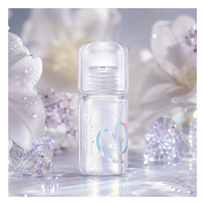 Veganize 4D Jewelshine Lip Oil Pearl Gloss (Shade 04 Crystal Bloom) - 4g