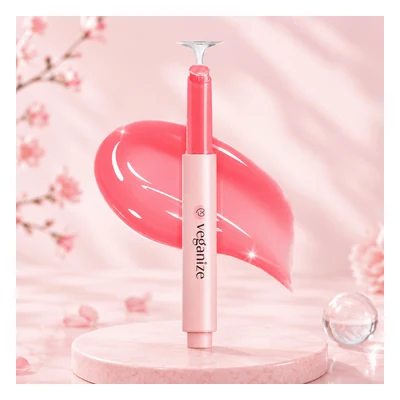 Veganize Collagen Lip Glass Balm (Shade 03 Candy Apple) - 1.8g