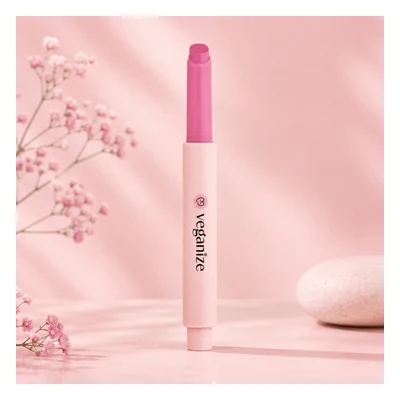 Veganize Collagen Lip Glass Balm (Shade 07 Pale Petal) - 1.8g