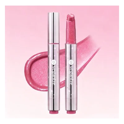 Veganize Collagen Peptide Lip Sparkle Balm (Shade 04 Modern Rose) - 2.8g
