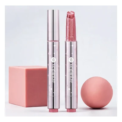 Veganize Collagen Peptide Lip Sparkle Balm (Shade 05 Latte Beige) - 2.8g
