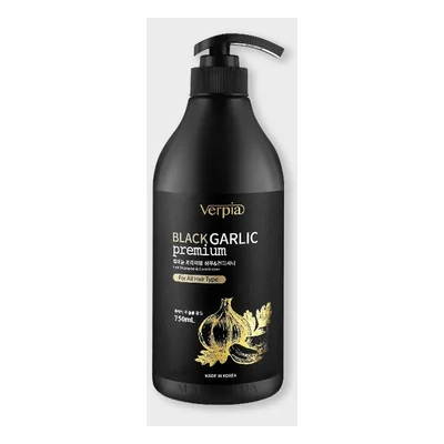 Verpia Black Garlic Premium Hair Shampoo And Conditioner - 750ml