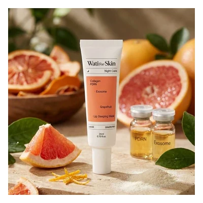 Wati For Skin Collagen PDRN Exosome Grapefruit Lip Sleeping Mask - 20ml
