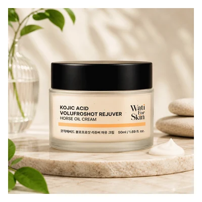 Wati For Skin Kojic Acid Volufroshot Rejuver Horse Oil Cream - 50ml