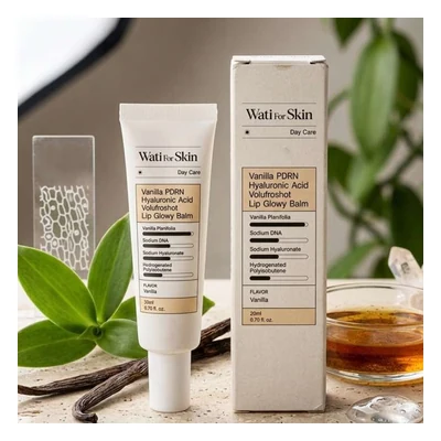 Wati For Skin Vanilla PDRN Hyaluronic Acid Volufrost Lip Glowy Balm - 20ml