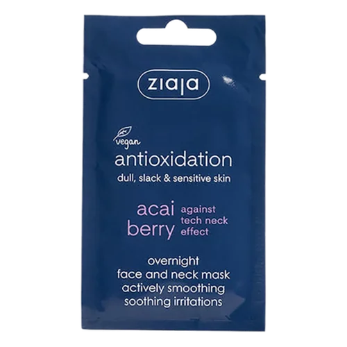 Ziaja Acai Berry Overnight Face And Neck Smoothing Mask 7 ML