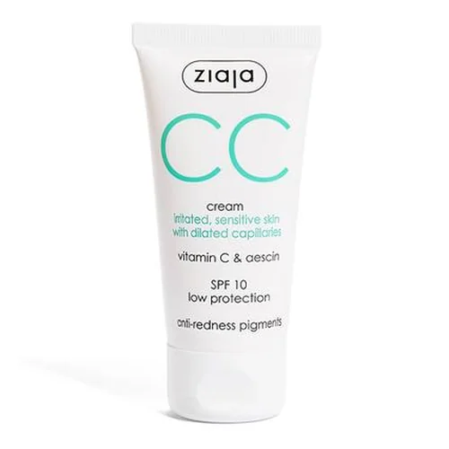 Ziaja CC Cream Irritated Sensitive Skin With Dilated Capillaries 50ml