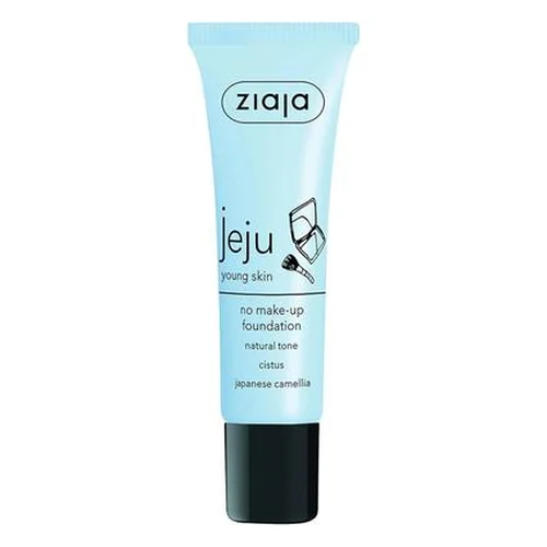 Ziaja Jeju No Makeup Foundation Natural Tone 30ml