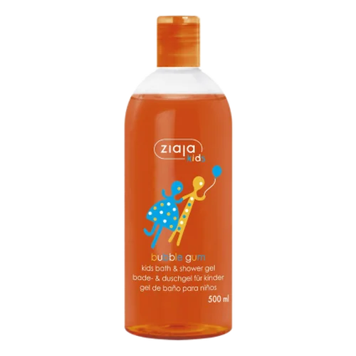 Ziaja Kids Bath And Shower Gel Bubble Gum 500ml